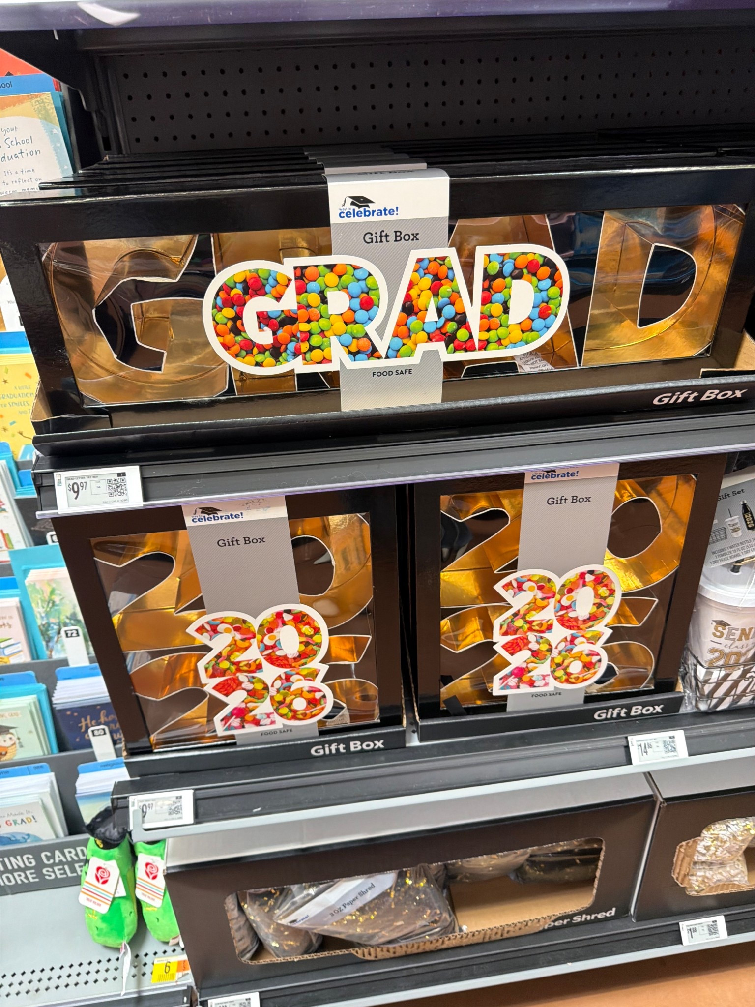 Okay but how cute are these for grad season?! 🎓✨

These clear GRAD + 2026 gift boxes are such a fun way to level up your gift giving… just fill them with candy, cash, gift cards, or even a little surprise bundle and you’ve got the cutest setup in minutes 🙌 The gold detail makes them feel extra special without the extra effort (we love that 👏)

Perfect for graduation parties, senior nights, or even a quick last-minute gift that still feels thoughtful 💛

Linking these for you because they’re definitely one of those grab-now-before-they’re-gone finds!!

#LTKParty #LTKGifts #GraduationSeason #GradPartyIdeas #LTKFinds

#LTKSeasonal