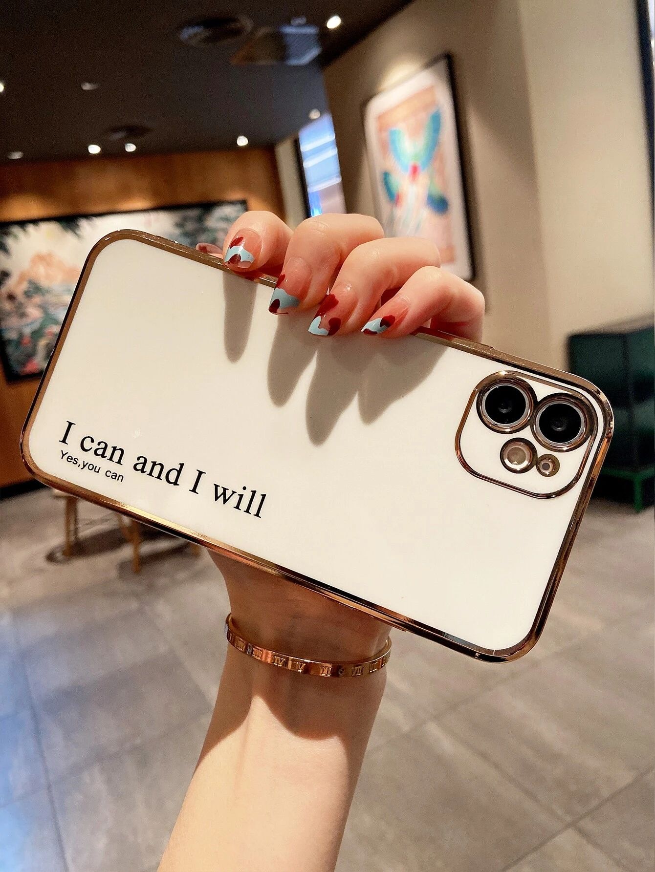 Slogan Graphic Phone Case | SHEIN