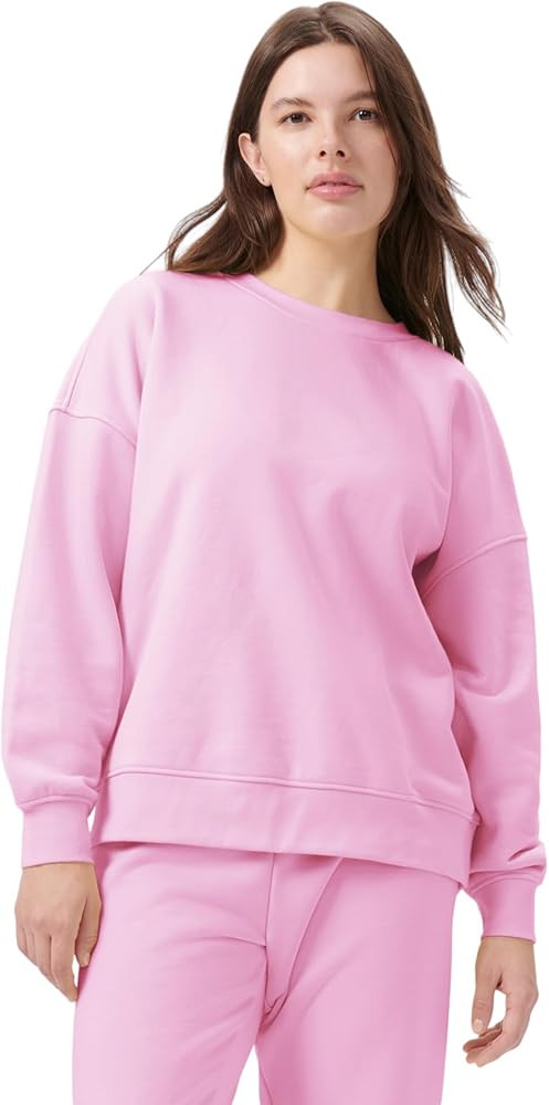 florence by mills Women's Cozy Crush Oversized Pullover Sweatshirt | Amazon (US)