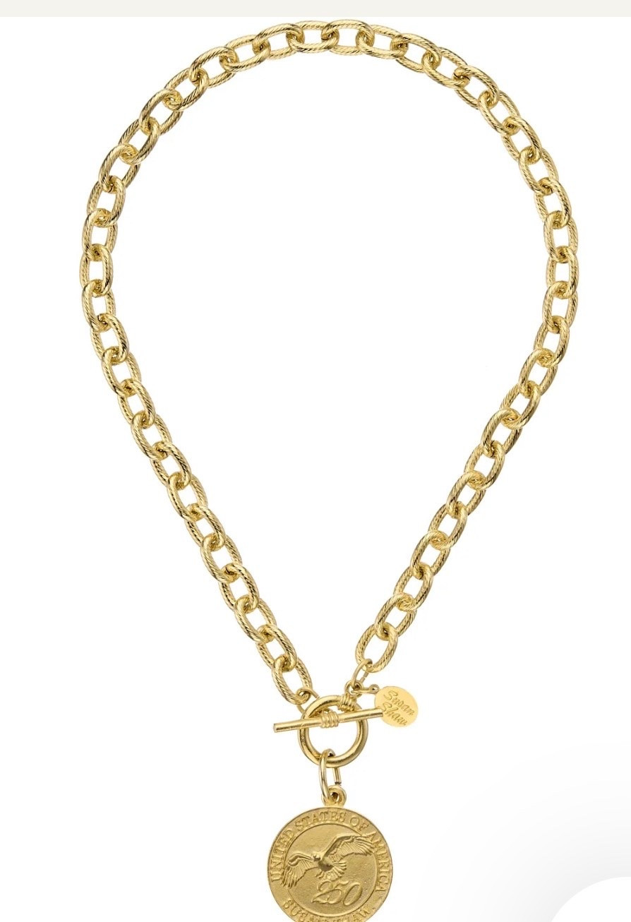 250 year coin necklace just in time for july 4th!

#LTKBeauty #LTKOver40