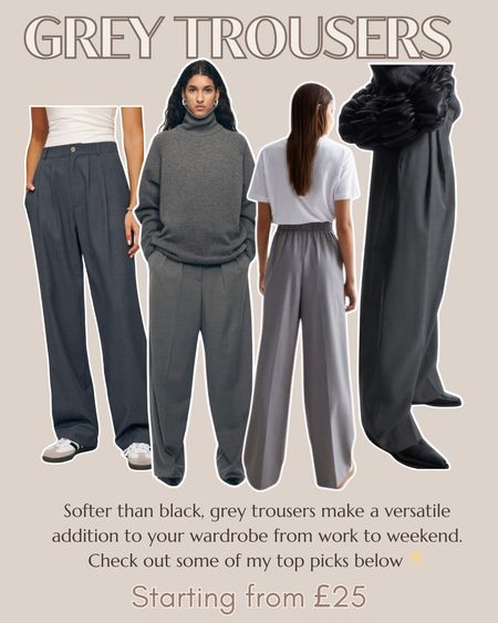 Grey trousers edit 🩶

#LTKfindsunder50 #LTKSeasonal #LTKworkwear