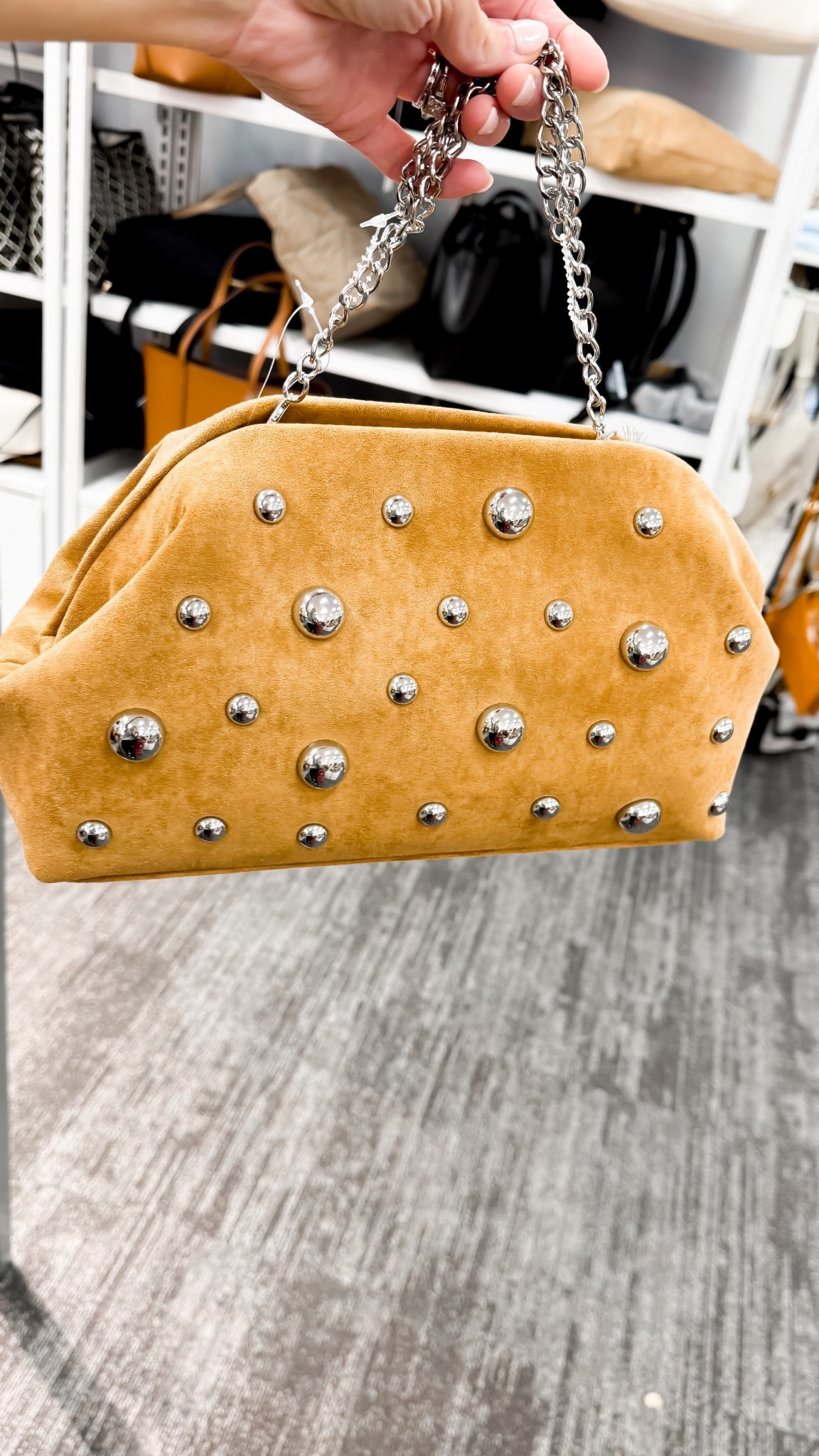 Studded clutch bag - comes in 4 colors 
Fall bag 
Target bags 



#LTKItBag #LTKSeasonal #LTKFindsUnder50