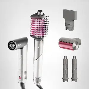 Shark FlexFusion Hair Dryer with Fusion Hair Brush, Ceramic Air Styler with Auto-Wrap Hair Curler... | Amazon (US)