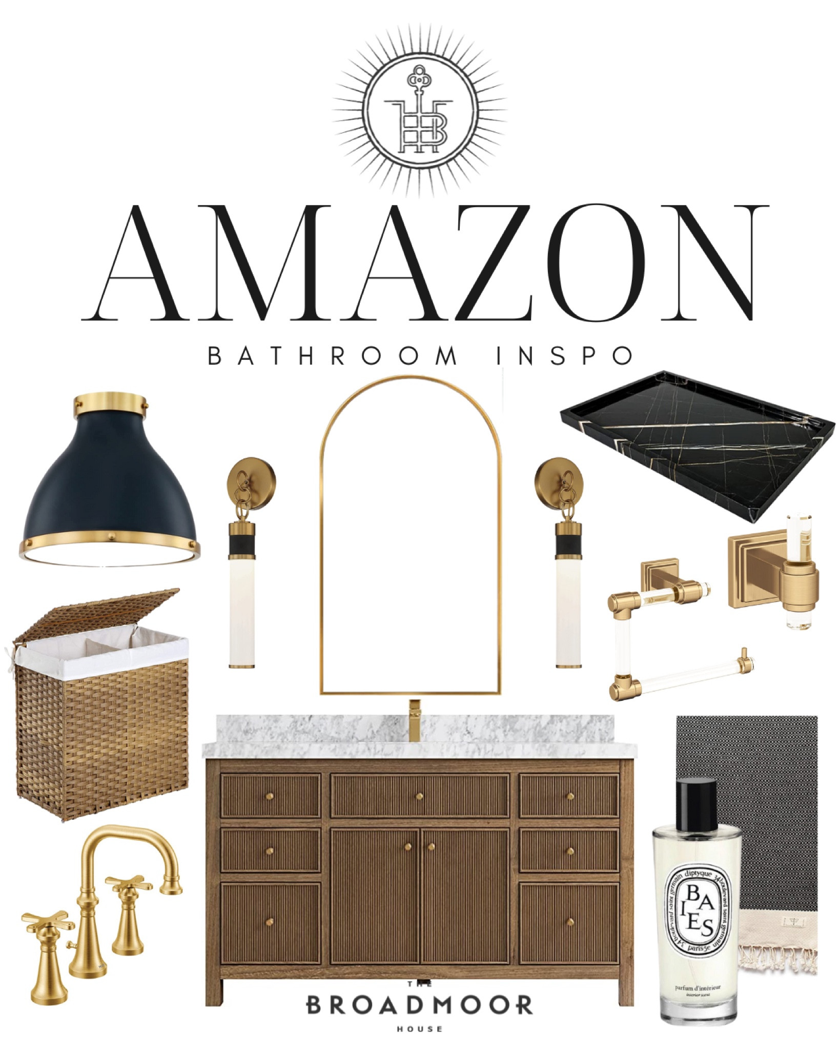 Amazon bathroom, amazon home, amazon finds, vanity, bathroom essentials, lighting, marble tray, faucet, hamper, amazon must haves 

#LTKFind #LTKhome #LTKstyletip