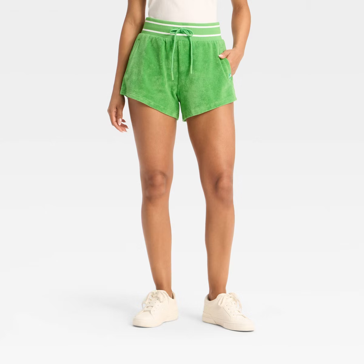 Women's Towel Terry High-Rise Shorts - JoyLab™ | Target