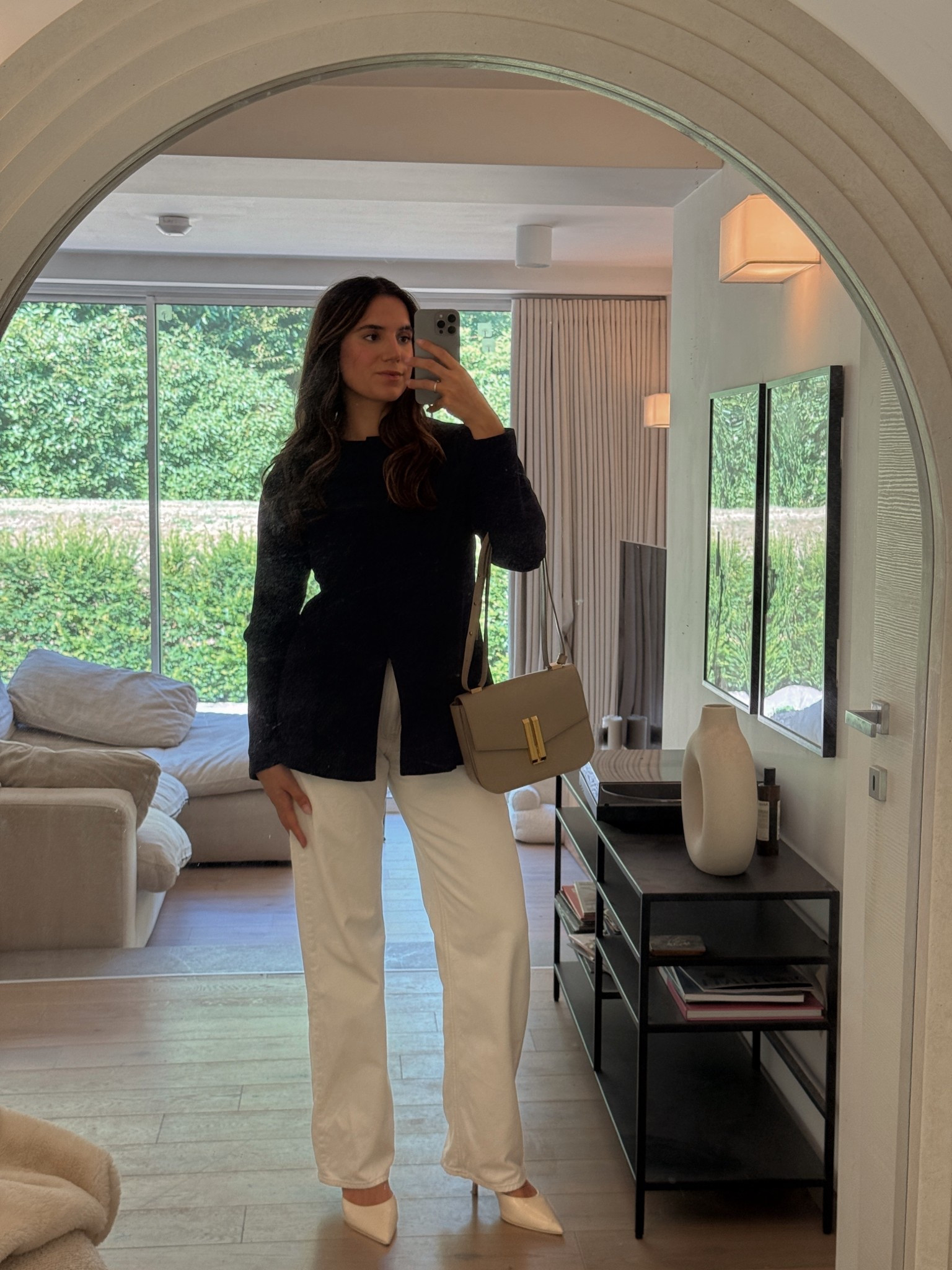 Gorgeous navy top for work, nice and light for summer 

#LTKsummer #LTKuk #LTKworkwear