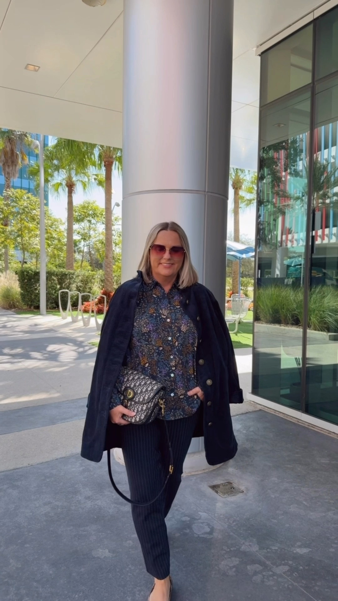 Total fall vibes. Striped pants, patterned blouse, corduroy jacket and ballerina flats in snake print.


#LTKFindsUnder100 #LTKOver40 #LTKStyleTip