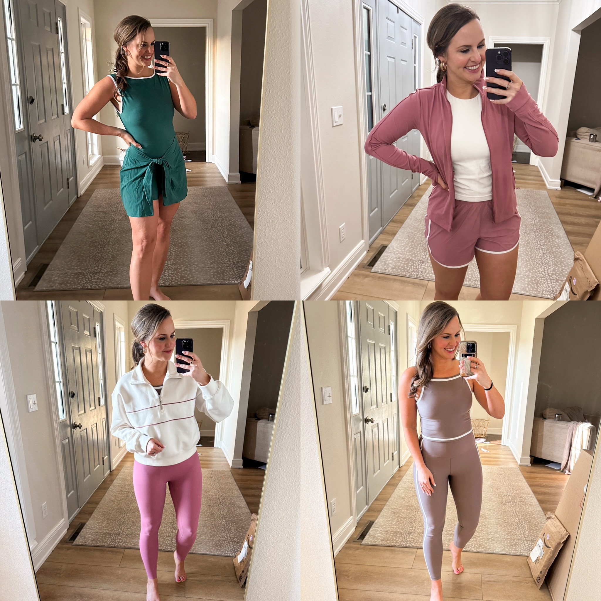 My top picks from the YPB Abercrombie active clothes line!!! So impressed by these active pieces! Quality & fabrics are amazing. 🤩 Wearing size M in all & in curve love in the leggings. 

Details: 

The two types of leggings I liked: 
(Pink ones on left) Studio flex leggings have a barely there feel, light weight compression, super stretchy & high waisted- don’t move during workouts


Sculptlux fabric (two piece set on right) are thicker sculpting and have more compression— they truly hold you in & smooth you out without being restrictive! 

Also got the running jacket & super soft and cozy pullover to match the leggings and the active shorts! Definitely my new go to everyday outfits. Love that you can mix and match the pieces. 

The two piece taupe set is a dream and the active dress is gorg is this green! Perfect for tennis, pickleball, walking, etc! 

Sports mom outfit; barre, Pilates, cardio, workout outfits, pullover, spring outfits, mom outfits, fitness instructor ootd

#LTKActive #LTKStyleTip #LTKFitness