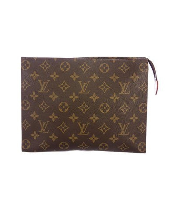 Louis Vuitton Monogram Toiletry Pouch 26 Brown Louis Vuitton Monogram Toiletry Pouch 26 | The RealReal