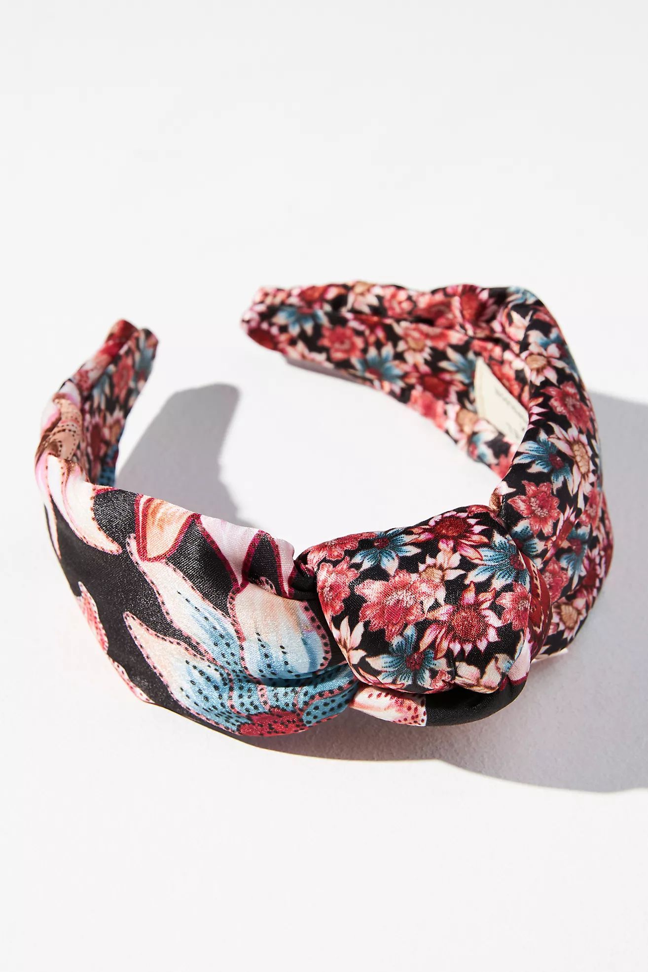 Everly Mixed Floral Knot Headband | Anthropologie (US)