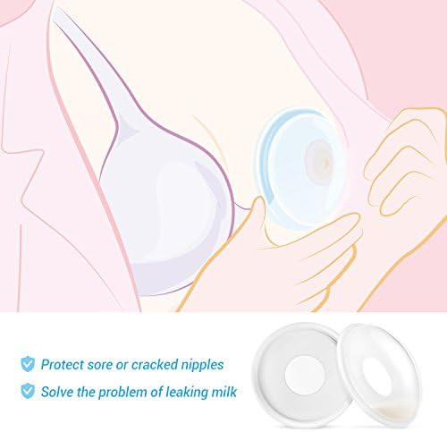 Breast Shells, Nursing Cups, Milk Saver, Protect Sore Nipples for Breastfeeding, Collect Breastmi... | Amazon (US)