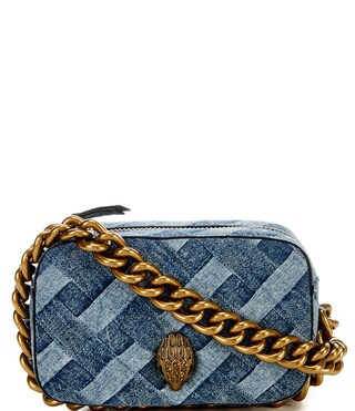 Kensington Small Denim Camera Crossbody Bag | Dillard's