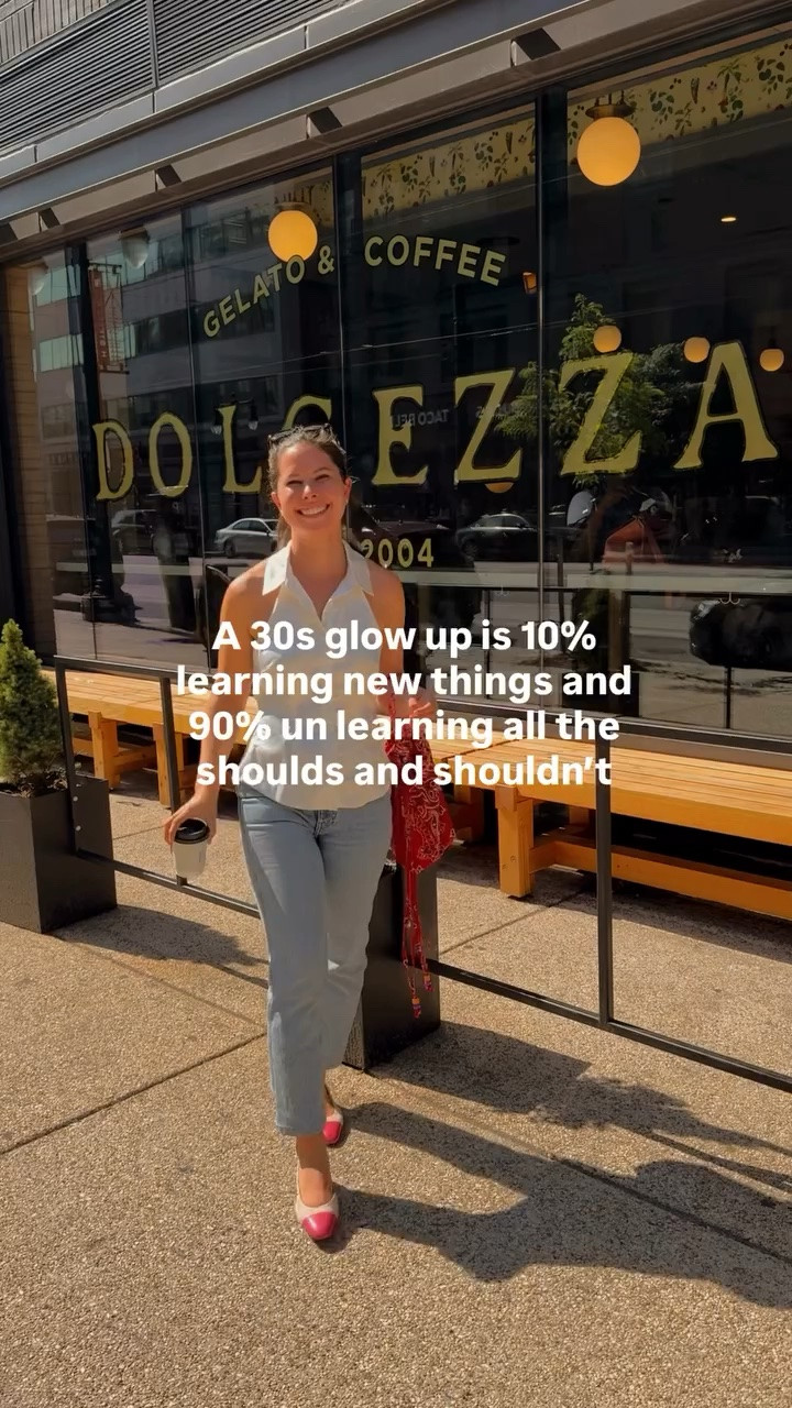 Our 30s aren’t just about “getting older” they’re about finally letting ourselves be well, our full selves. 

We’re trading the burnout for boundaries, the trends for timeless style, and the “shoulds” for what actually lights us up.

Here are the 5 shifts that changed everything:

1️⃣ I stopped compromising on where I live. Even if a move to a different city didn’t make sense to most people, no matter how many “that sounds hard or complicated” I got, I trusted my intuition and it paid off. 

2️⃣ I stopped treating PTO like a luxury. I’m done working on travel days. I’m actually enjoying the journey now because I deserve the rest.

3️⃣ I stopped putting off buying the art and furniture. Just because you’re not in your forever home doesn’t mean you can’t start curating for it now with the pieces that light you up and feel like home. 

4️⃣ I stopped being afraid to be “regulars”. It’s not cringey for the barista to recognize you because it’s the 4th time there this week. This is how you build a sense of community.

5️⃣ I stopped letting myself think it’s cringey to bring in playfulness into my wardrobe and things I do. Turns out the secret is in what your 12 year old self would find fun in hobbies and adding a sense of personal style to you closet. 

Which of these shifts are you feeling the most right now? Let’s talk in the comments.

30s lifestyle, DC living, casual chic style, personal style, 30s glow-up, DC outfits, authentic living, Washington DC fashion, life in your 30s,