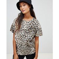 Pull&bear leopard t-shirt in multi - Multi | ASOS EE