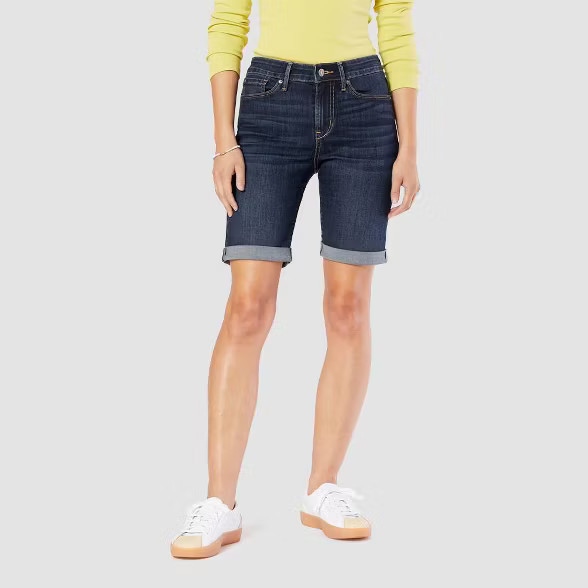 DENIZEN® from Levi's® Women's Mid-Rise 9" Bermuda Jean Shorts | Target