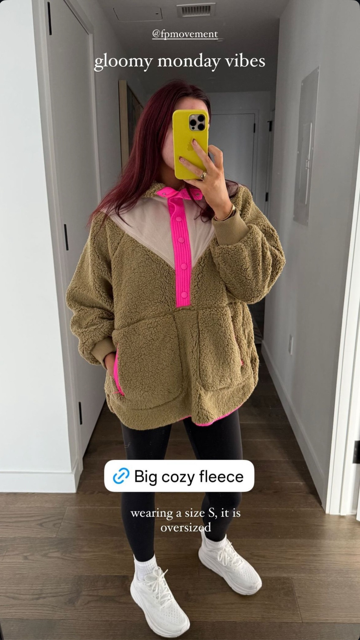 gloomy monday vibes. wearing a size S in this big cozy fleece from free people, its oversized. 

#LTKSeasonal #LTKStyleTip