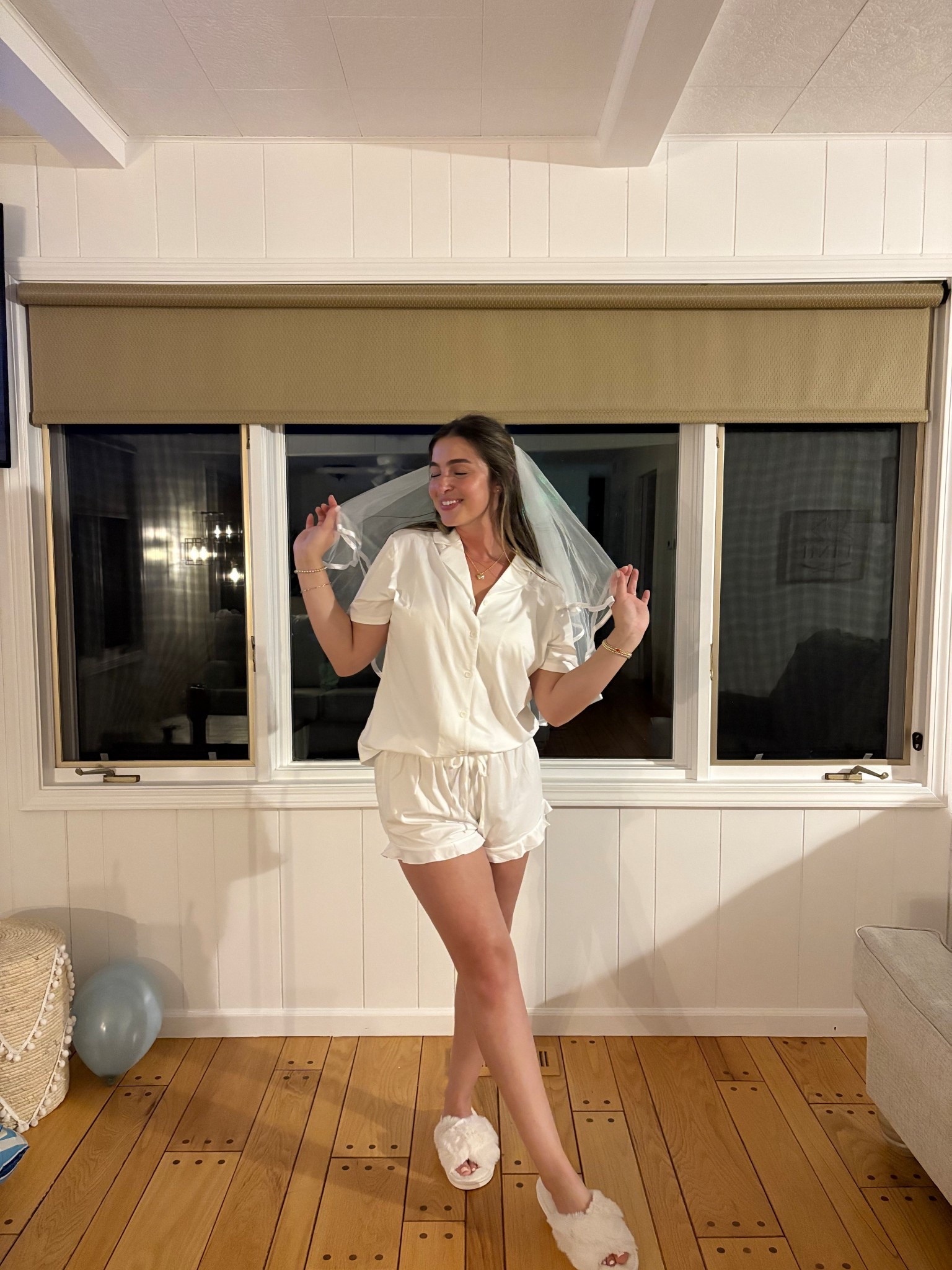 Bachelorette PJ night fit! 
Wearing size M 

#LTKFindsUnder50 #LTKStyleTip #LTKWedding
