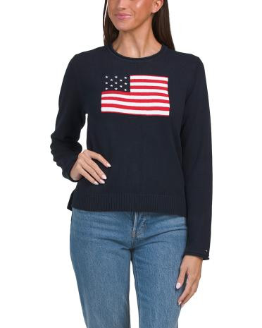 Jackie Flag Sweater | TJ Maxx