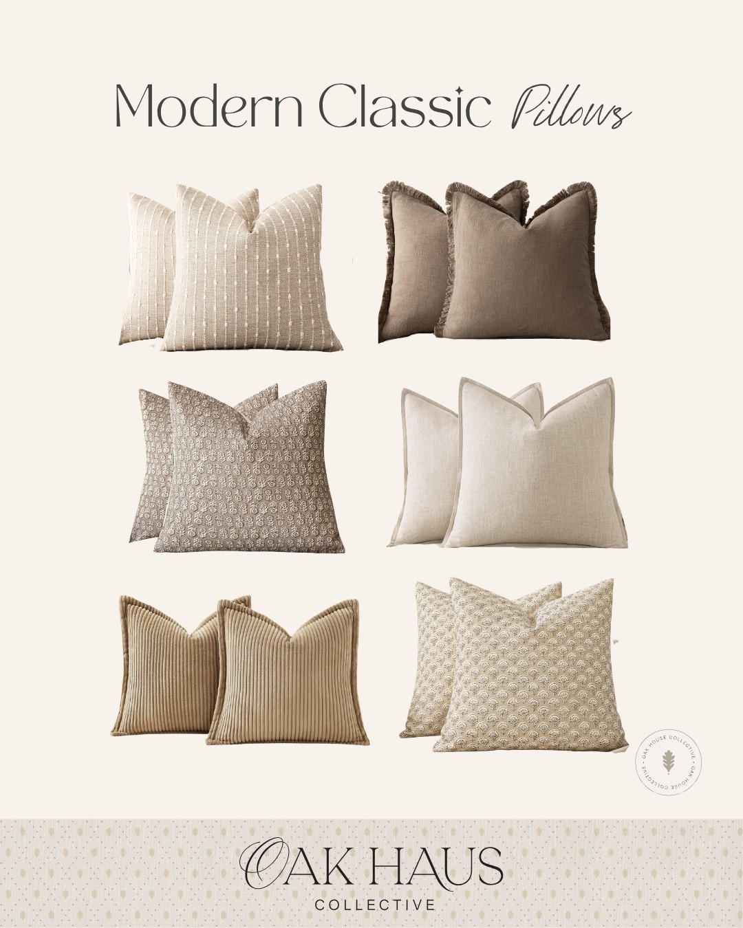 Modern, Classic, Pillows, Home, Interior, Decor, Style

#LTKmomlife #LTKHome #LTKdayinmylife