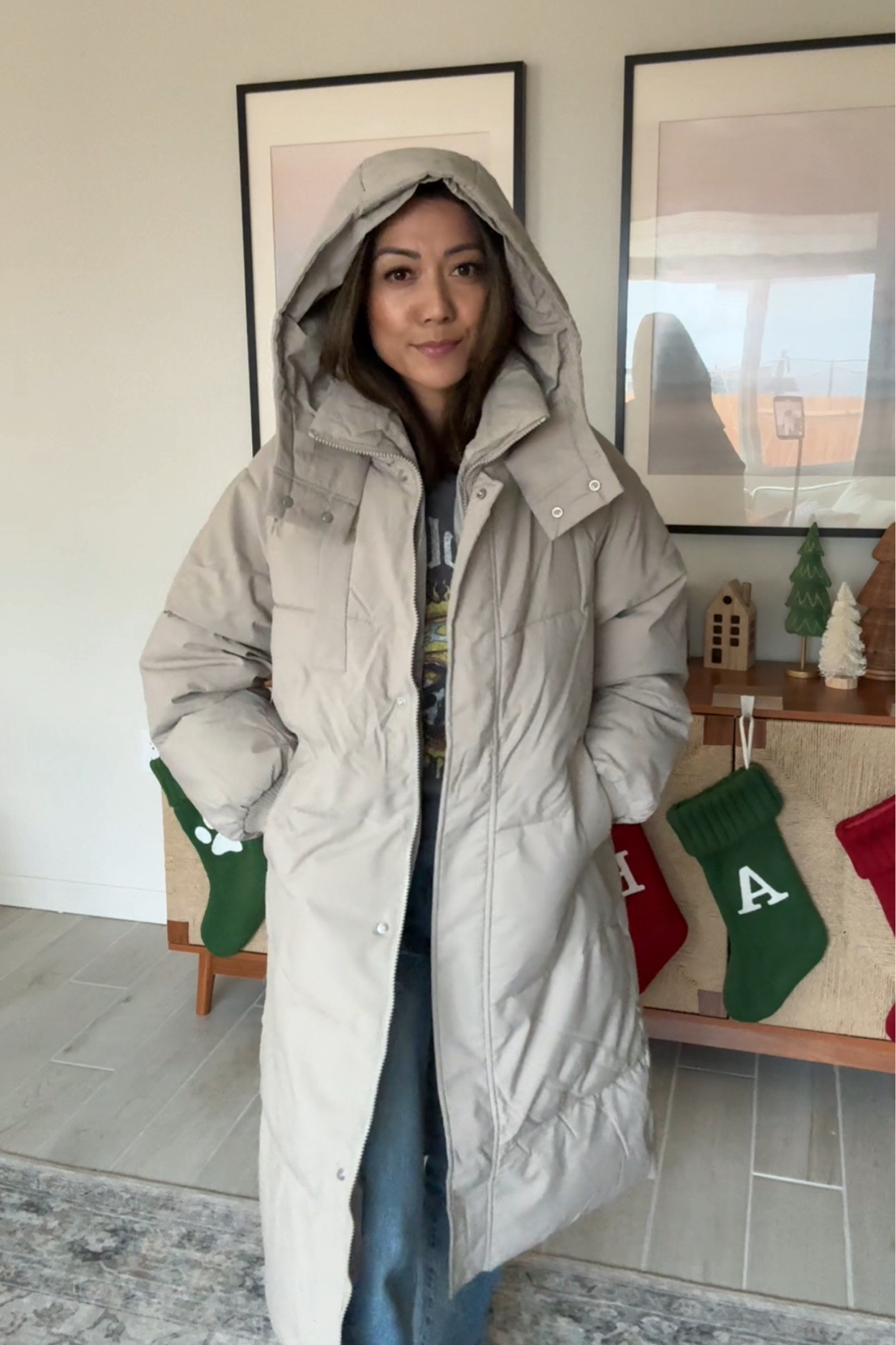 Long puffer coat for winter ❄️

#LTKGiftGuide #LTKCyberWeek #LTKFindsUnder100