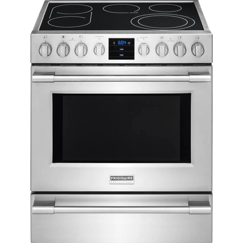 Frigidaire Professional FPEH3077RF 5.1 Cu. Ft. Stainless 5 Burner Slide-In Electric Range - Walma... | Walmart (US)