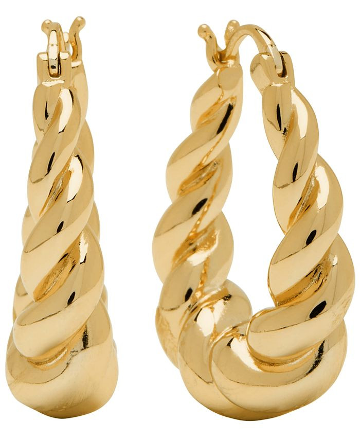 Women's Oval Hoop Earring | Macys (US)