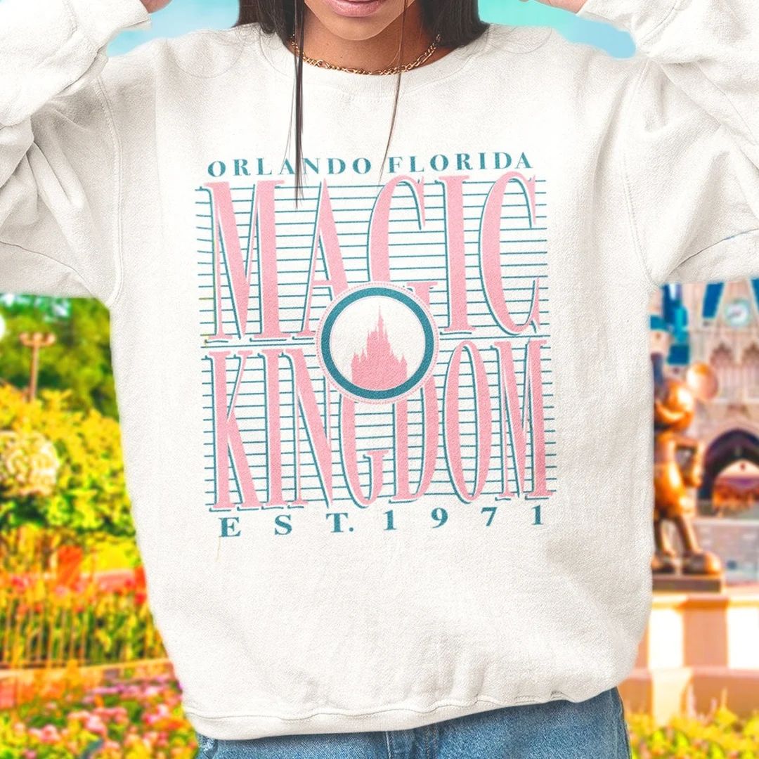 Magic Kingdom University Style Sweatshirt | Etsy (US)
