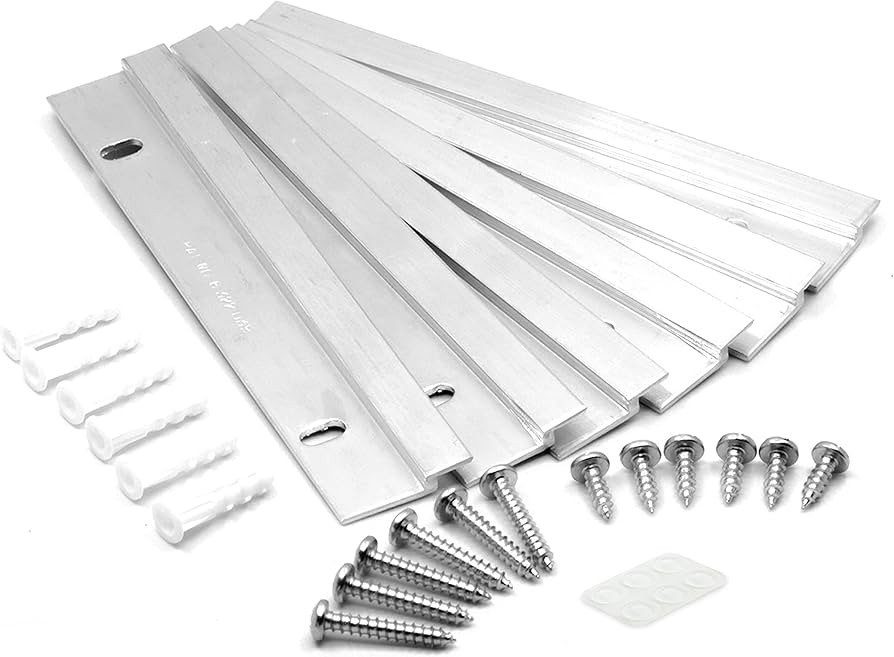 French Cleat Picture Hanger Kit 6 Inch - 3 Pairs - Small Z Bar Hanger Supports 50 lbs - Z Clip Mi... | Amazon (US)