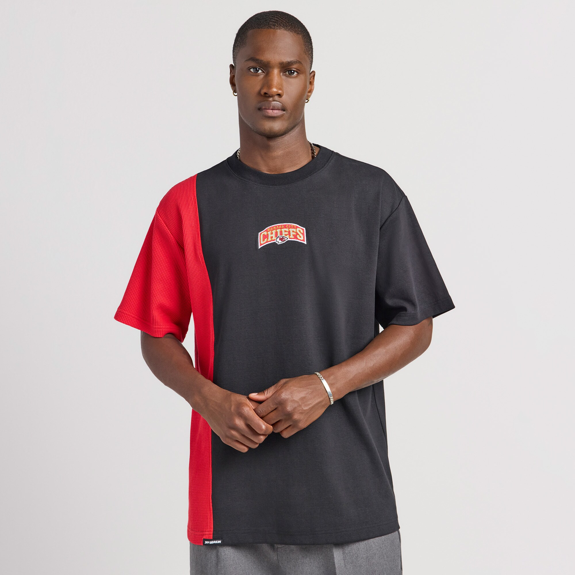 Kansas City Chiefs Off Season x NFL Unisex Spliced T-Shirt - Black | Fanatics