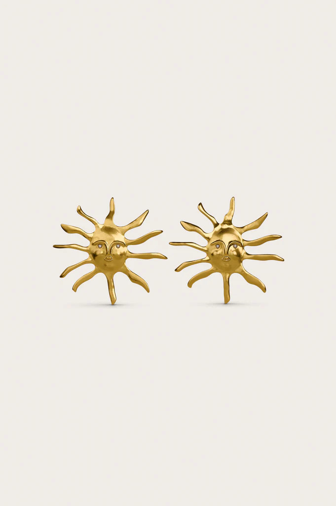 LEO EARRING - ANTIQUE BRASS | Cult Gaia - US