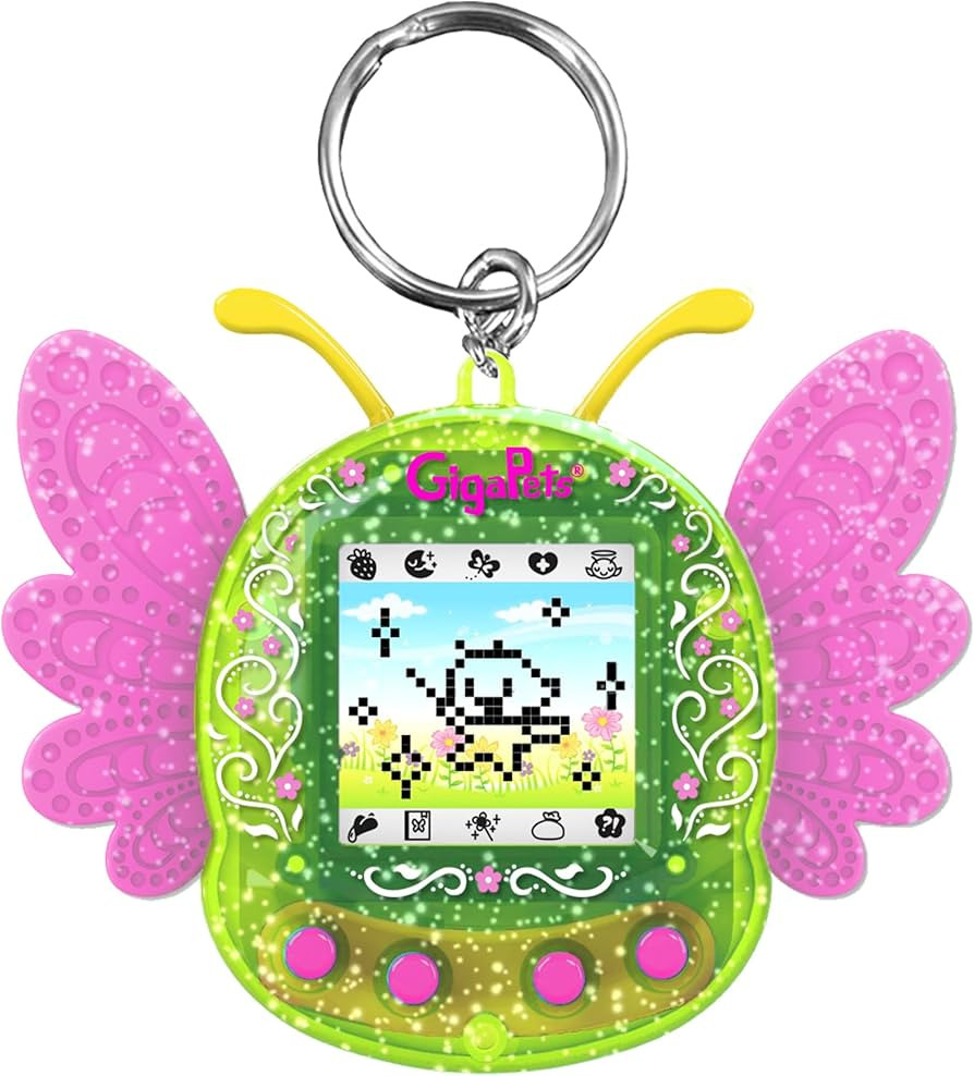 Giga Pets Green Pixie Interactive Digital Pet, Upgraded Virtual Pets for Kids, 8 Different Pixie ... | Amazon (US)