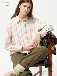 Oxford Boxy Shirt (Stripe) | UNIQLO (UK)