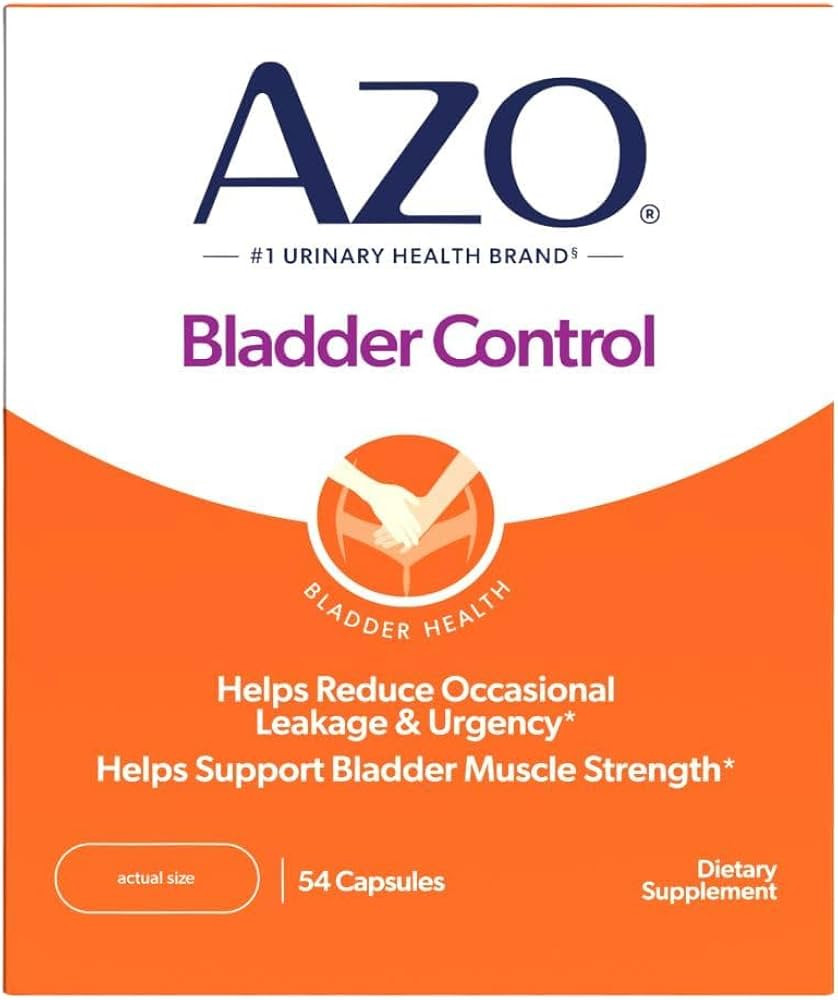 AZO Bladder Control with Go-Less Daily Supplement | Helps Reduce Occasional Urgency* | Helps redu... | Amazon (US)