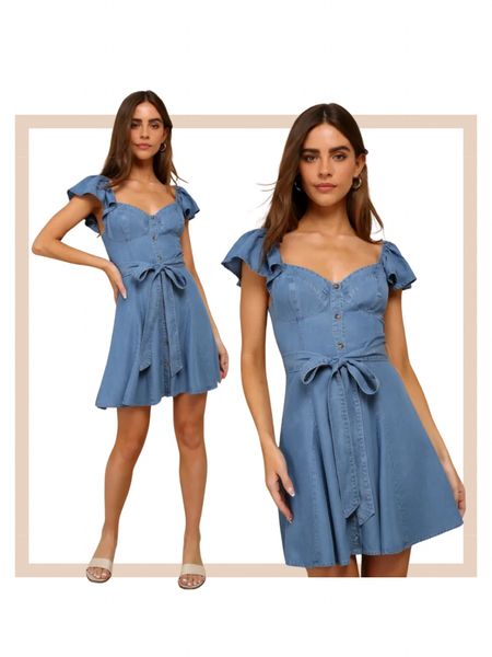 Blue chambray button front spring summer vacation mini dresss

#LTKworkwear #LTKstyletip #LTKtravel