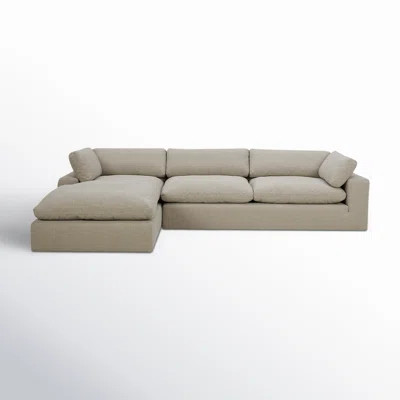 Asher 2 - Piece Upholstered Chaise Sectional | Wayfair North America