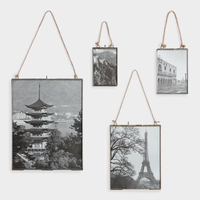 Antique Zinc Metal Reese Vertical Wall Frame | World Market