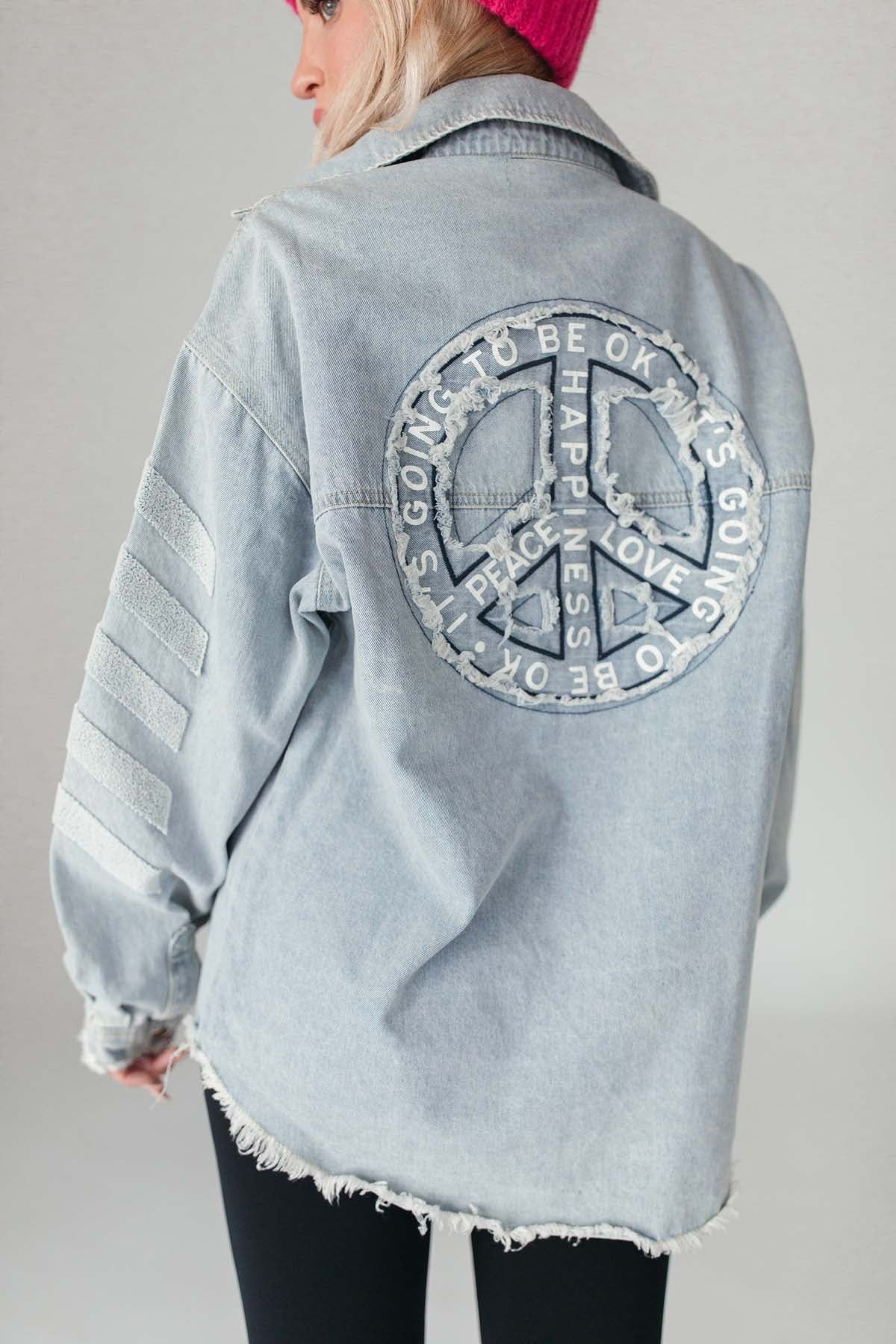 Peace Denim Shacket | The Post