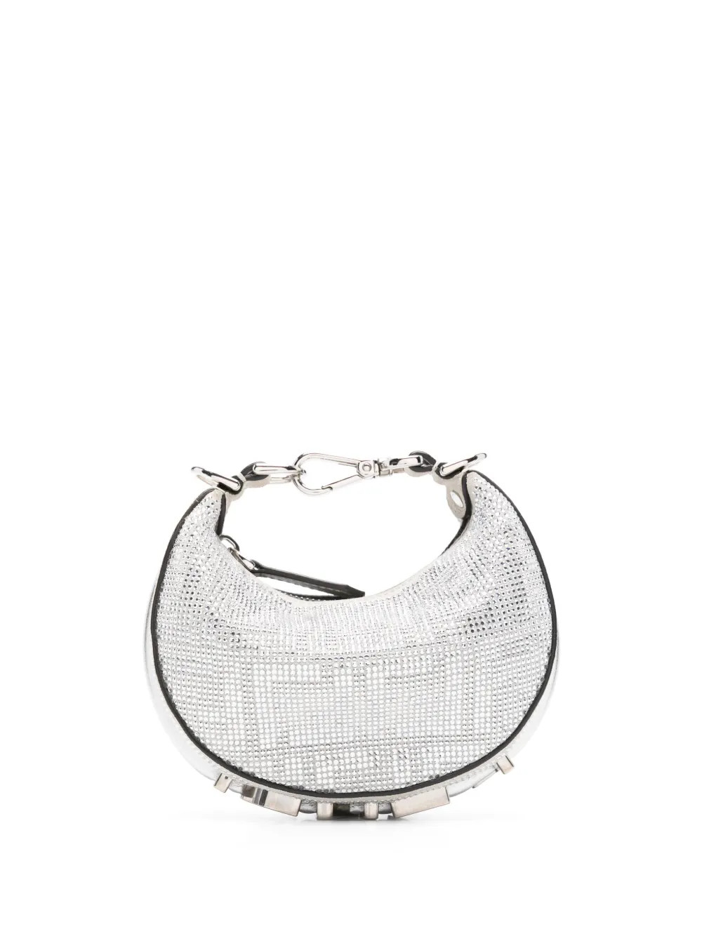 Fendi Pre-Owned Fendigraphy Nano Bag | Grey | FARFETCH UK | Farfetch Global