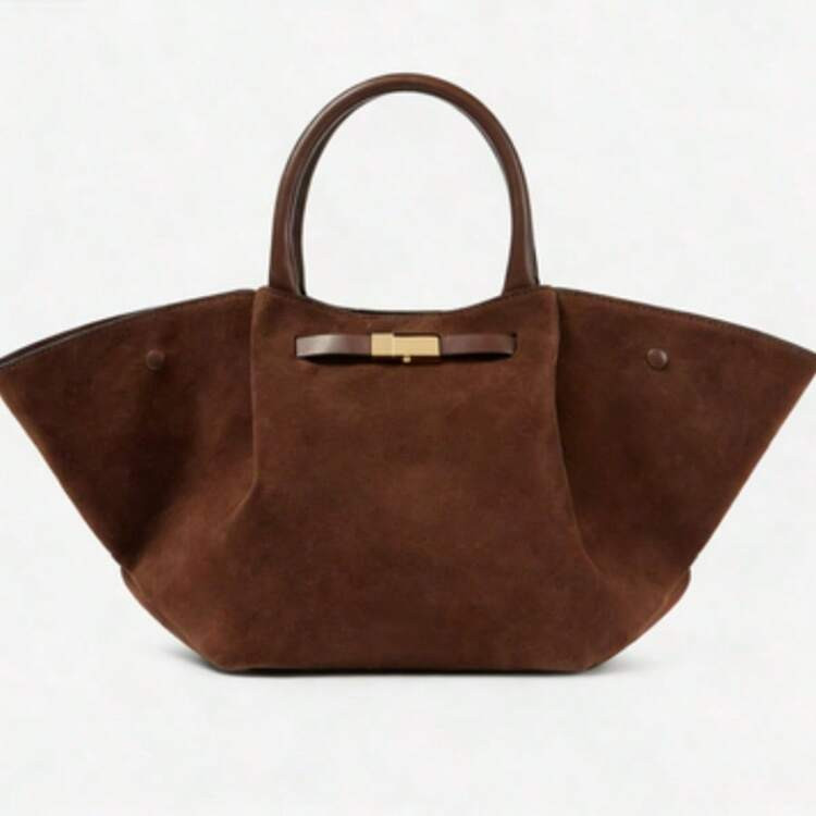 Explosive Wing 2026 Bag, New York Genuine Leather Handbag, Spacious Tote Bag for Senior Women | SHEIN