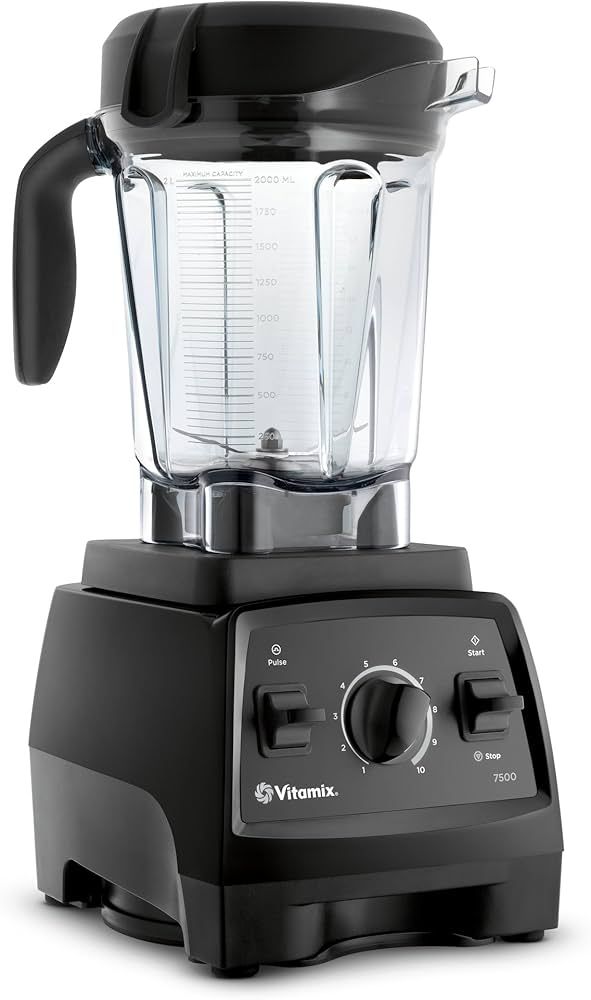 Vitamix, Black 7500 Blender, Professional-Grade, 64 oz. Low-Profile Container | Amazon (US)