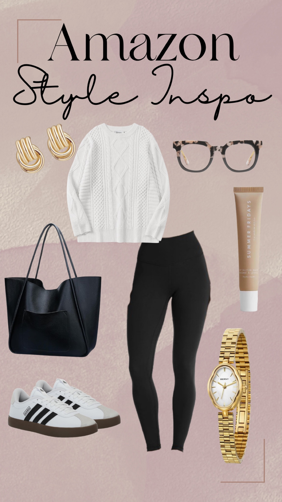 Amazon Style Inspo

Ltkfindsunder100 / ltkfindsunder50 / LTKitbag / LTKsalealert / LTKshoecrush / LTKbeauty / LTKworkwear / LTKactive / adidas / adidas sambas / white sweater / cable knit sweater / white cable knit sweater / black tote bag / black leather tote bag / tote bag / leather tote bag / summer Fridays / summer Fridays lip balm / gold earrings / knot earrings / gold knot earrings / gold watch 2 watch / women’s watches / black leggings / leggings / high waisted leggings / reading glasses / blue light glasses / Amazon / Amazon style / Amazon finds / Amazon fashion / sale / sale alert / style inspo / style inspiration  / winter outfit 

#LTKSeasonal #LTKGiftGuide #LTKStyleTip