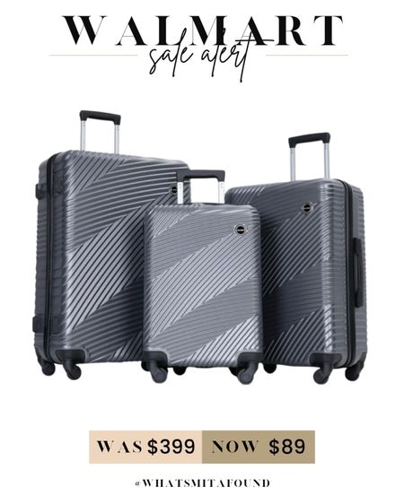 Save big on this luggage set from Walmart, originally $399 and now just $89! Perfect Mother’s Day or Father’s Day gift! Multiple colors available.

Suitcase set, luggage set, hard shell luggage set, hard shell suitcase set, trendy suitcase set, roller suitcase set, roller luggage set, trendy luggage set, affordable luggage set, affordable suitcase set, checked bag, checked suitcase, checked roller, carry on suitcase, carry on luggage, carry on roller

#LTKtravel #LTKfindsunder100 #LTKsalealert