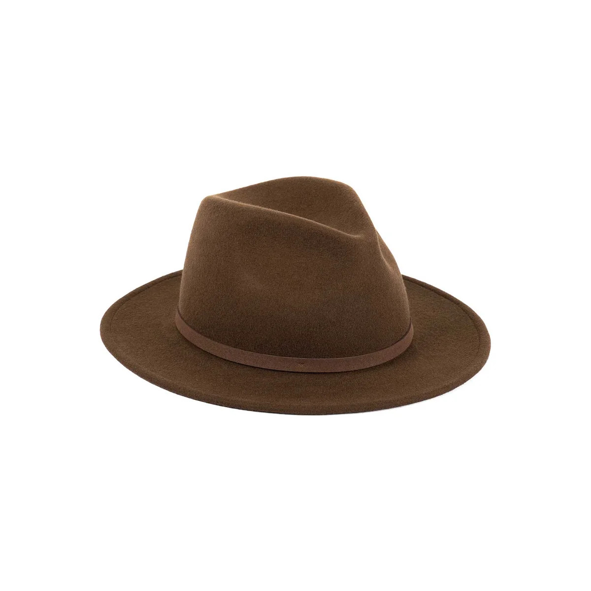 The Palo Fedora - Wool Felt Fedora Hat in Brown | Lack of Color US | Lack of Color US