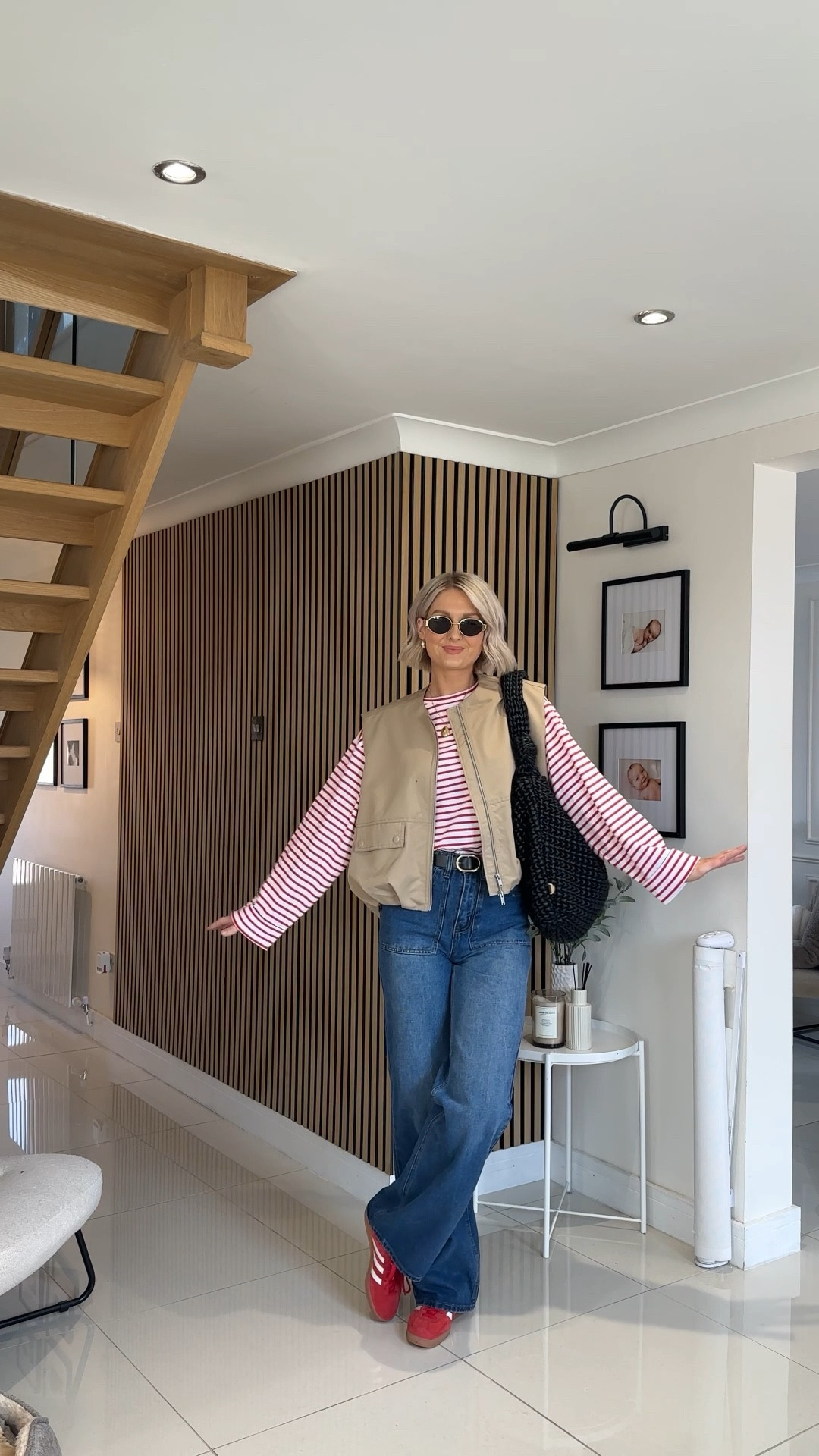 14 days of non ‘mumsy’ everyday mum outfits for spring ❤️ FINALLY we are seeing some sun!!

Day 12: styling wide leg jeans with a cute basic striped top then layering up with this utility style oversized Zara waistcoat for a more a fun, comfy and feel good take on what would otherwise be a boring jeans and black strips top look. I just love this look for a cute spring outfit as a mum without looking too ‘mumsy’ 👌🏻


#LTKstyletip #LTKuk #LTKspring