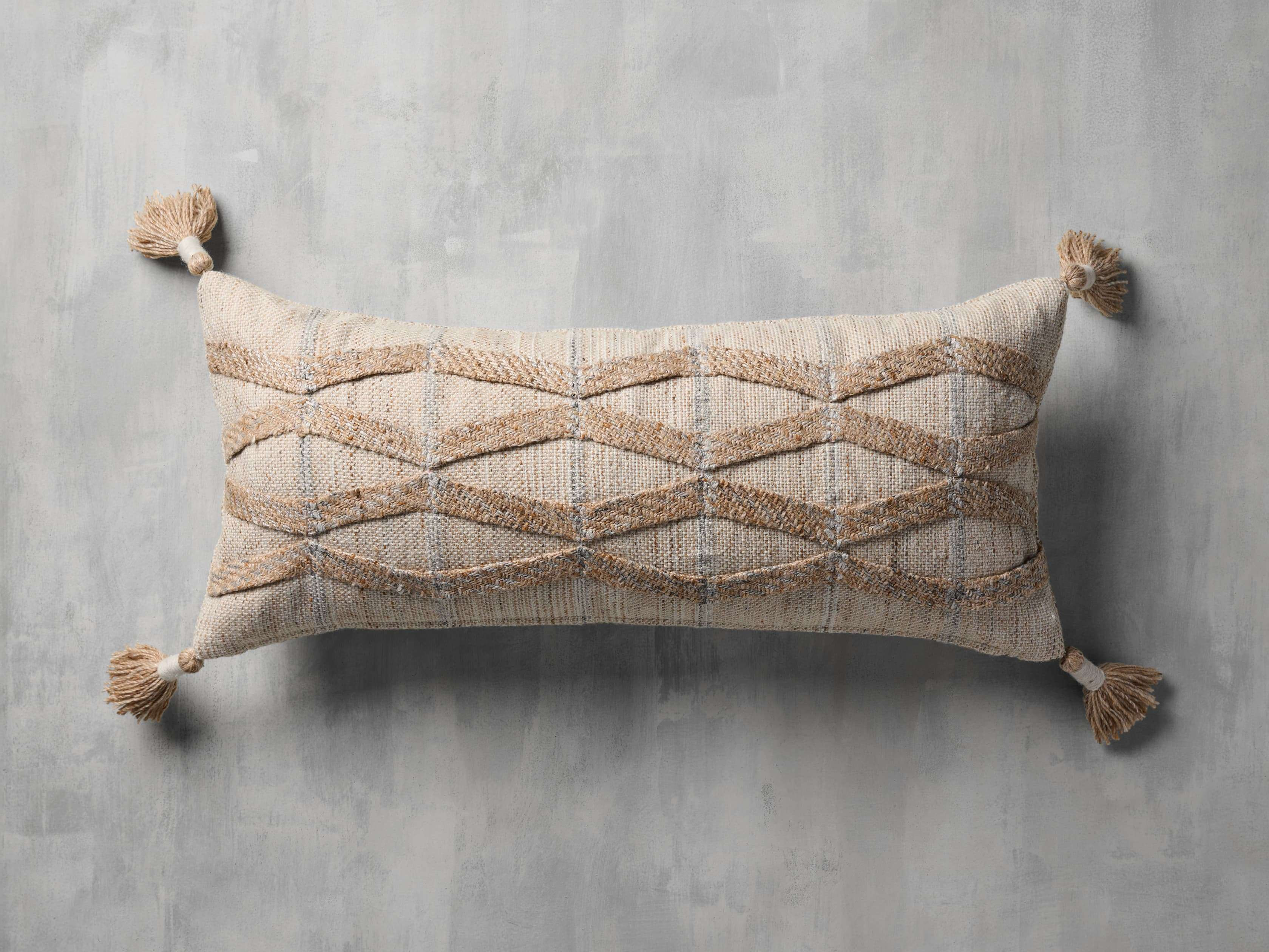 Mesa Outdoor Lumbar Pillow Cover | Arhaus