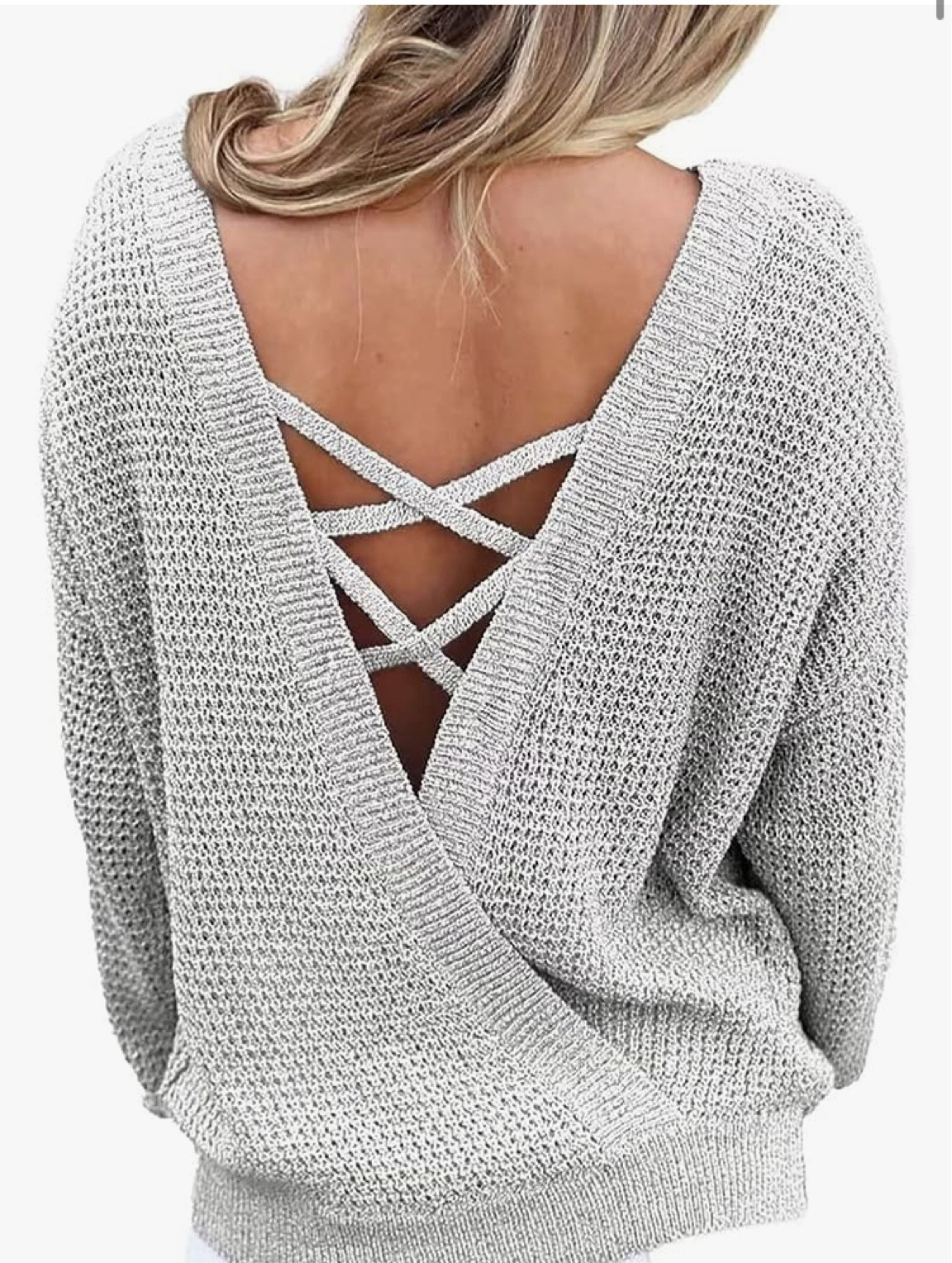 Amazon sweater daily deals love the back detail. Could wear to work or on the weekends. 

Fall outfit 
Work outfit 
Casual outfit
Wear now
Wear later
Transitional outfit 
Early Fall outfit 
Work from home outfit
WFH outfit 
Travel outfit 

#LTKsalealert #LTKSeasonal #LTKFind