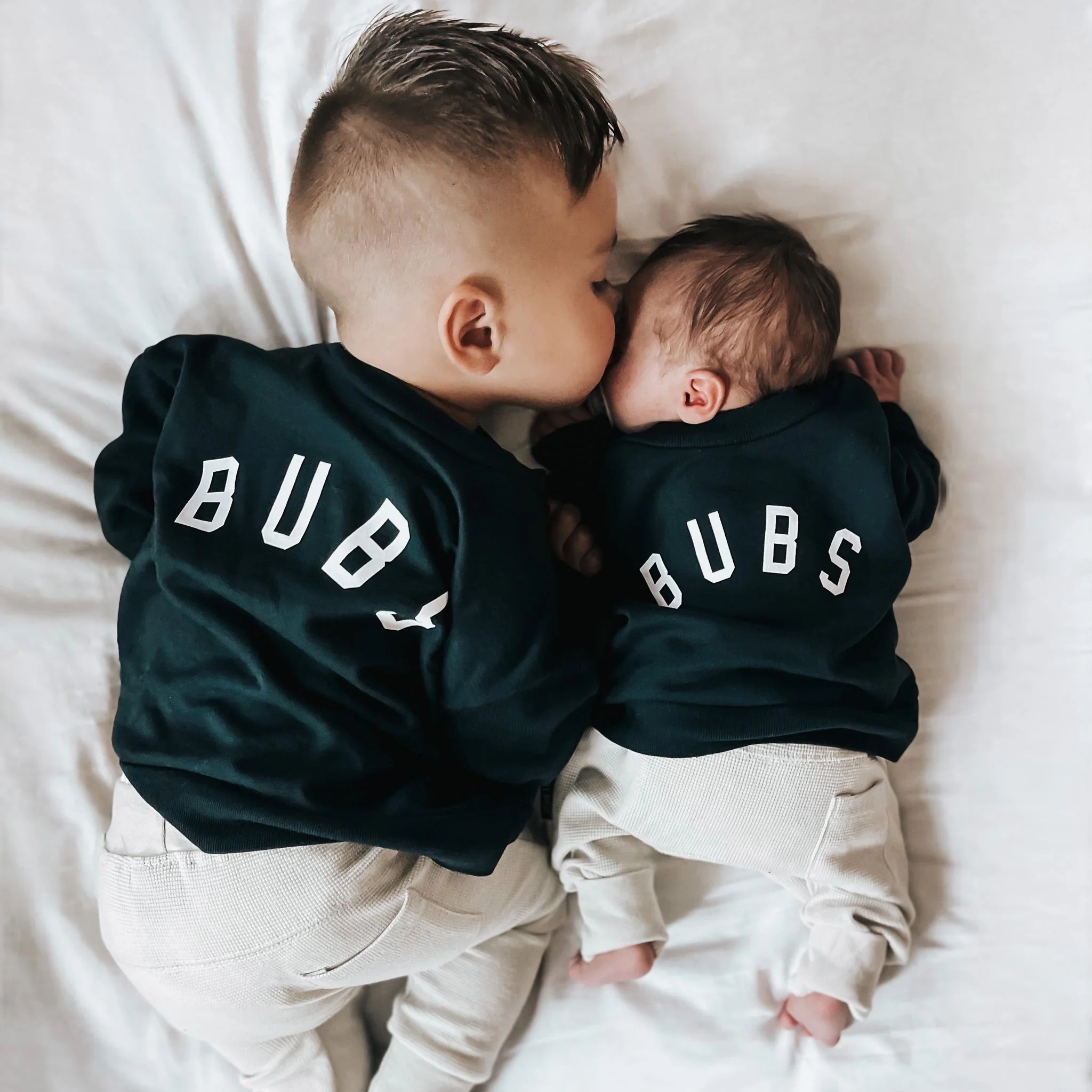 Kids Bubs Everyday Boys Sweatshirt in Black Color | Ford and Wyatt
