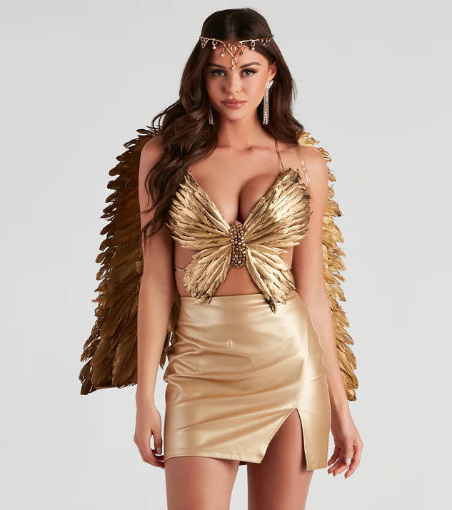 Whimsical Flair Feathered Top | Windsor Stores