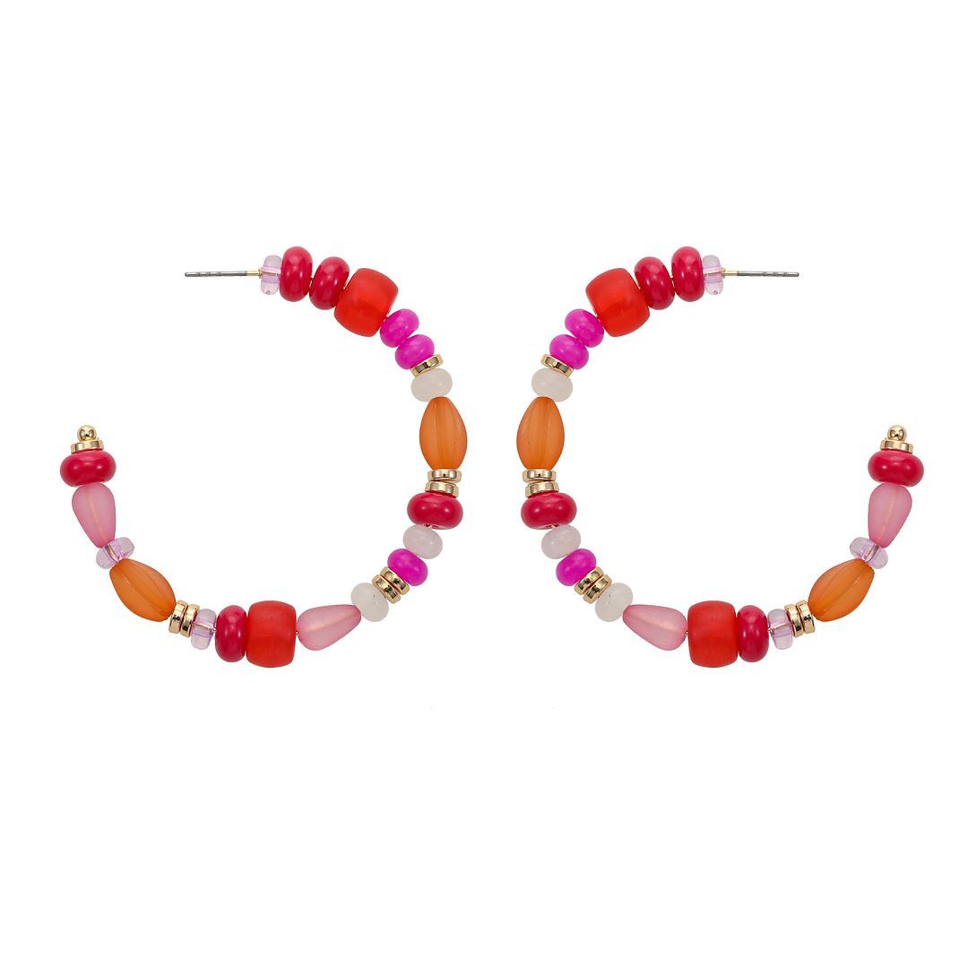 Seren JewelrySeren Jewelry Women's Beaded Hoop Earrings, MulticoloredUSD$15.50(5.0)5 stars out of... | Walmart (US)