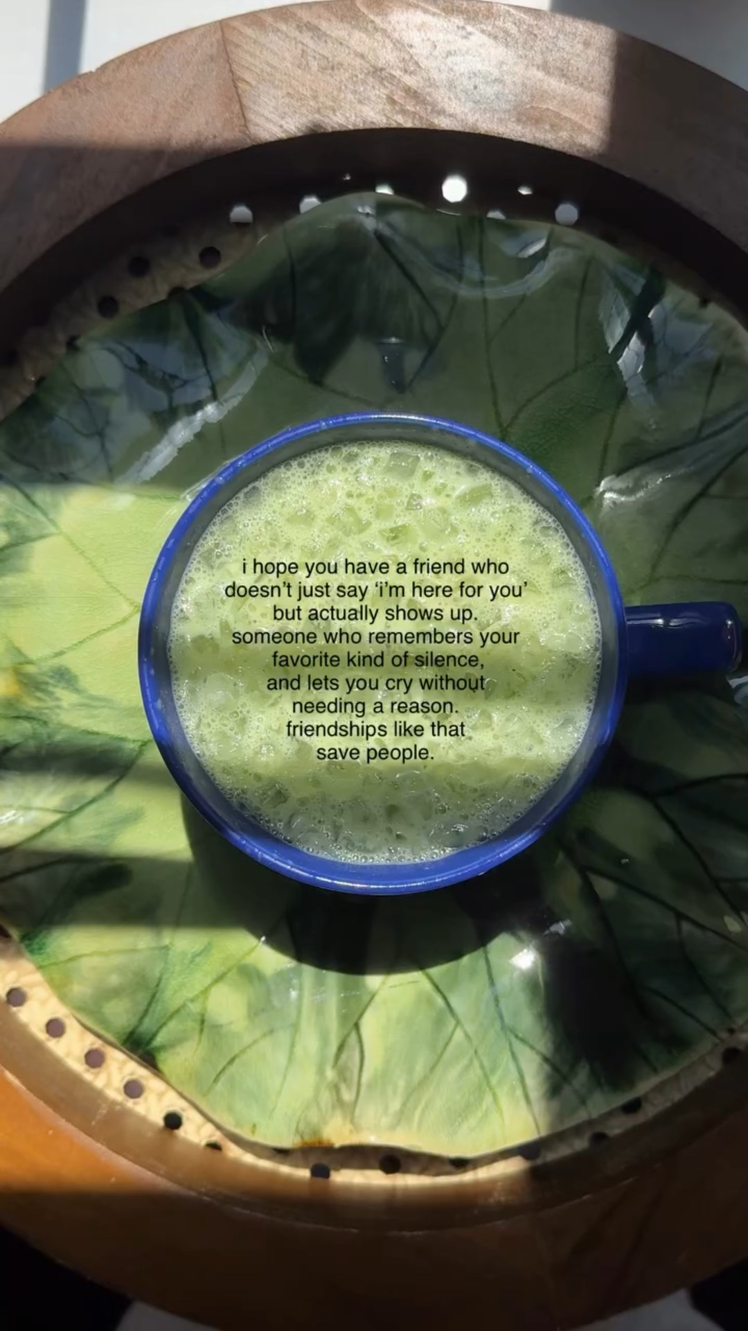 some friends don’t feel like people.
they feel like places.
like porch lights left on.
like laughter that un-knots you.
like a voice that makes you feel 
less alone in your own mind.
i hope you have a friend like that.
i hope you are one too.

#friendshipisthebestship #deepconnection #hopecore #healing #friendship

#LTKGiftGuide #LTKFindsUnder50 #LTKselfcare